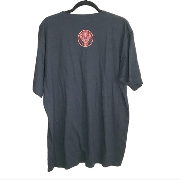 Jagermeister Men’s Limited Edition Black V-Neck Short Sleeve T-Shirt Size XXL - Picture 7 of 8